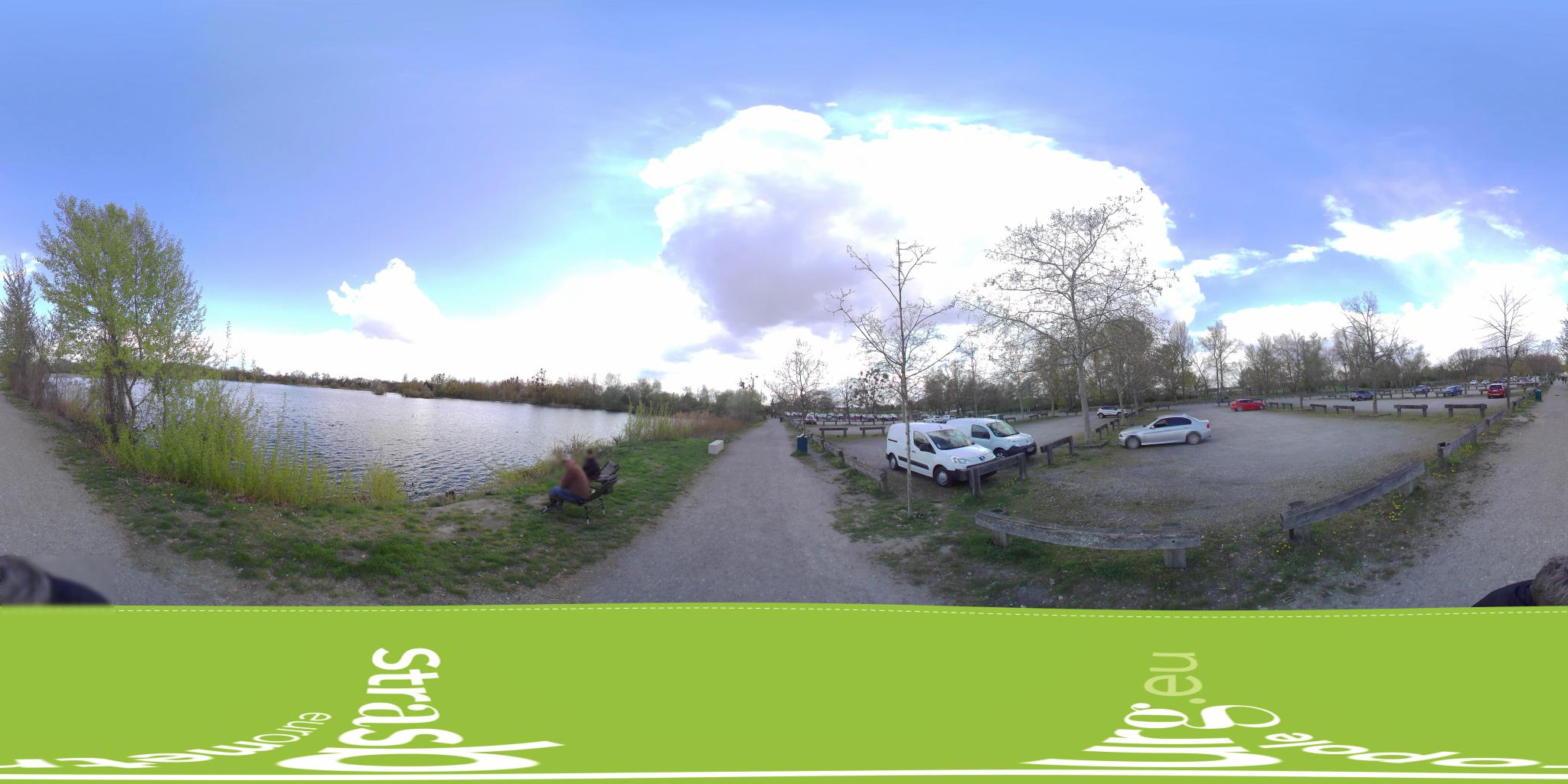 Vue de la rue du spot Street workout Schiltigheim (9)