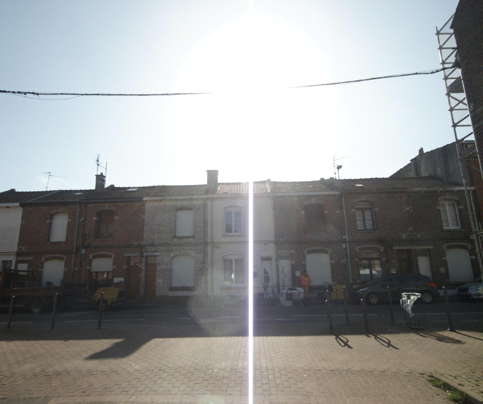 Vue de la rue du spot Parc Leroy