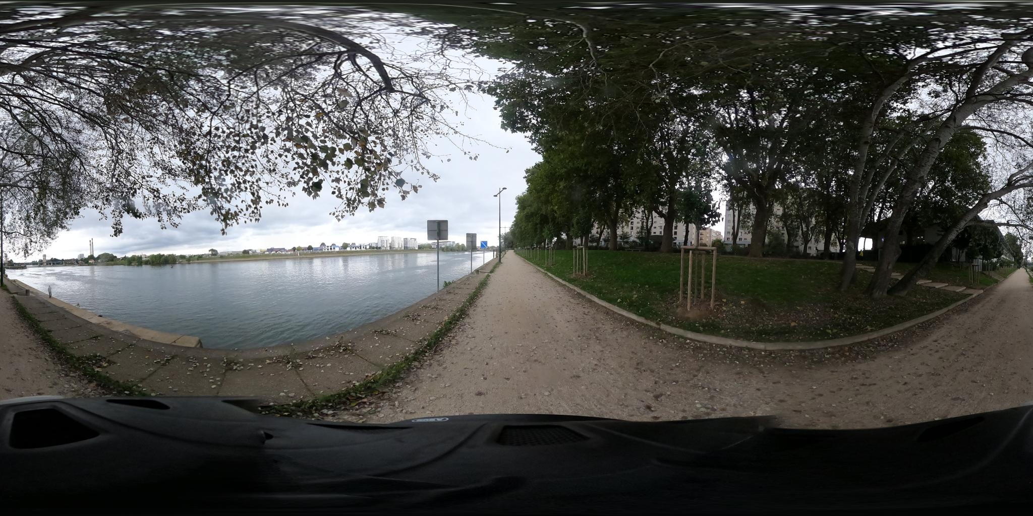Vue de la rue du spot Île au cointre
