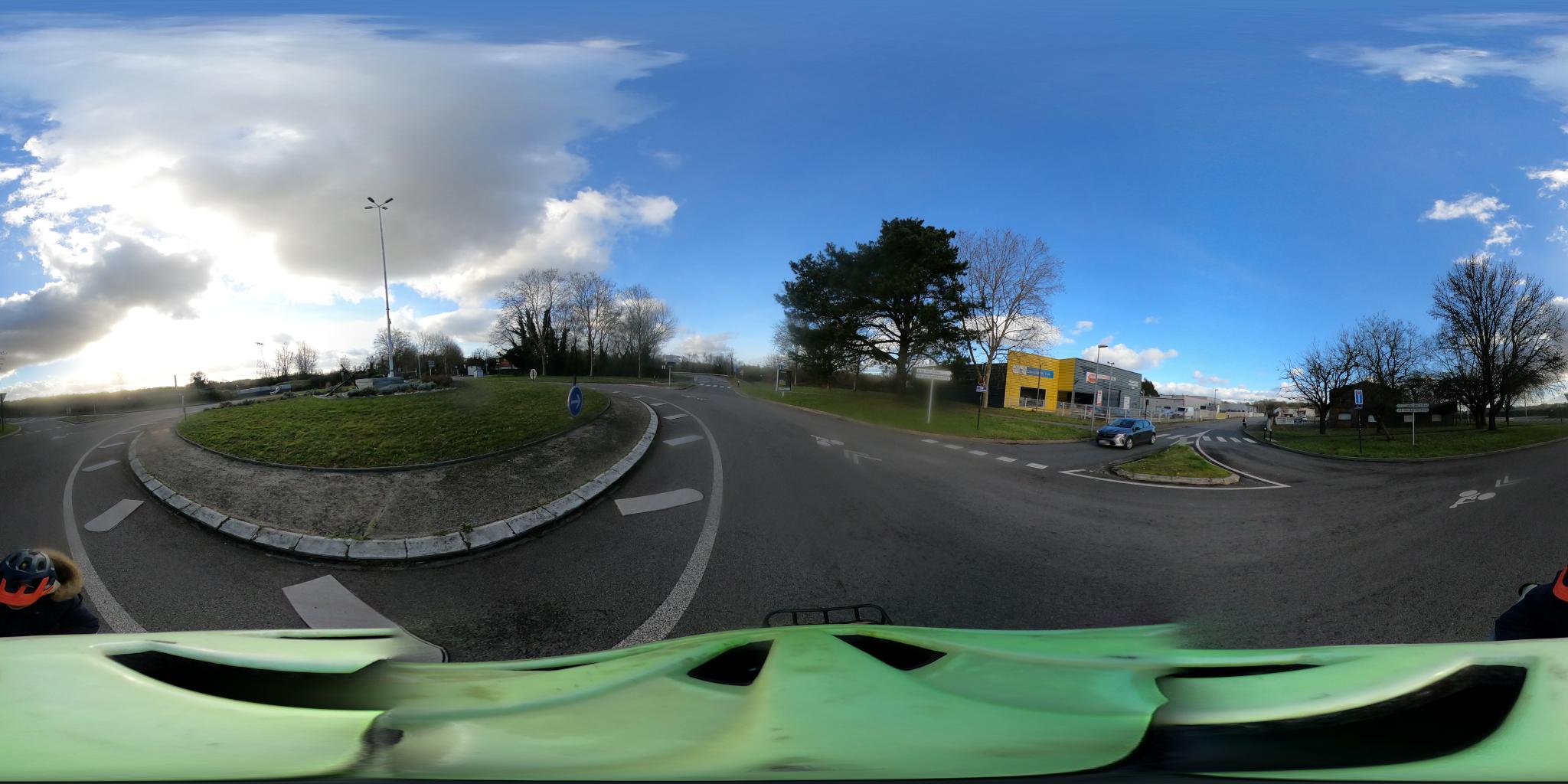 Rond points nord ouest nantes, coin nature à Indre