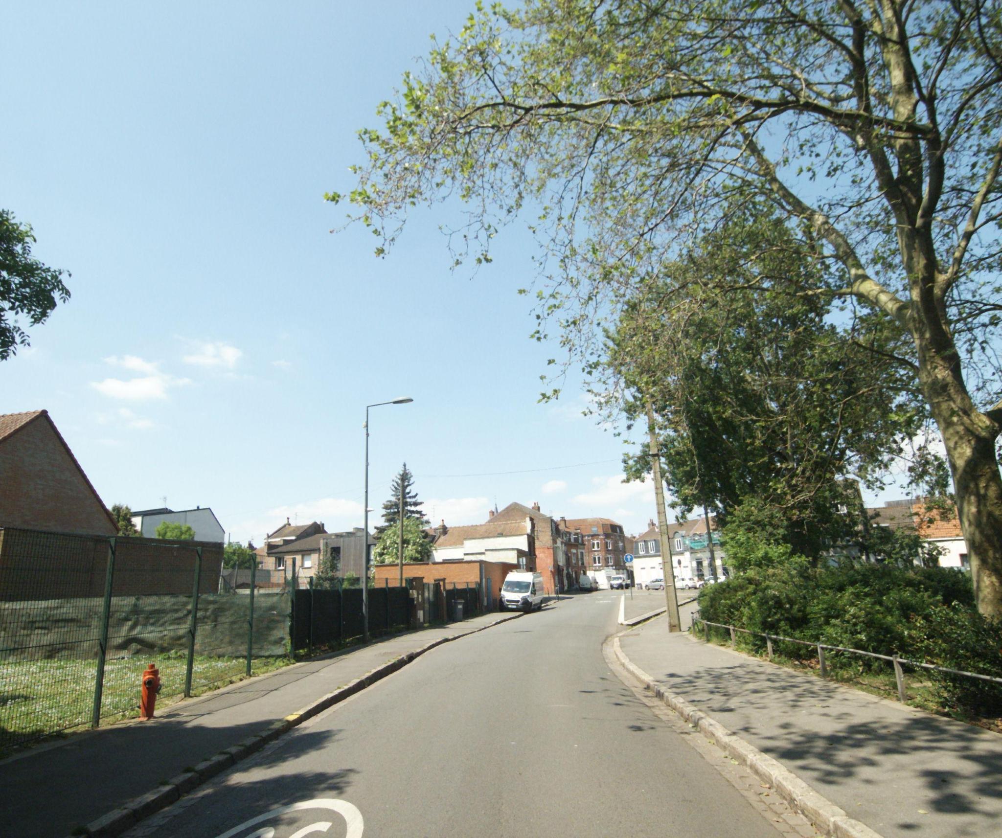 Vue de la rue du spot Berges des Bois-Blancs