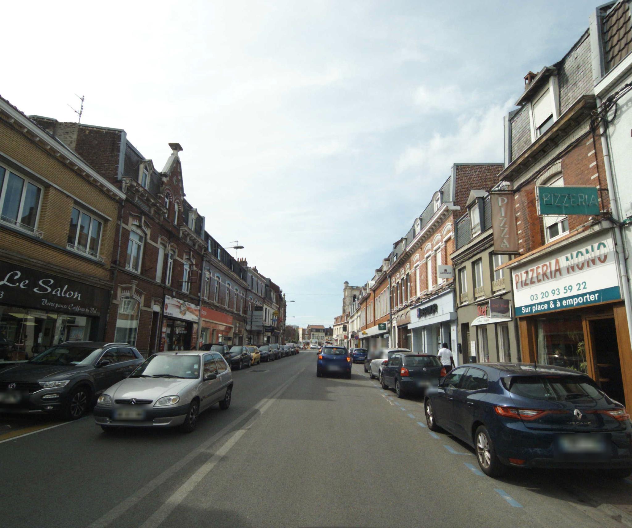 La rue de Stef Hair à Lille