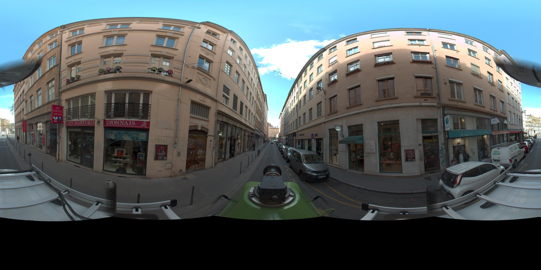 Vue de la rue du spot Gym Austerlitz