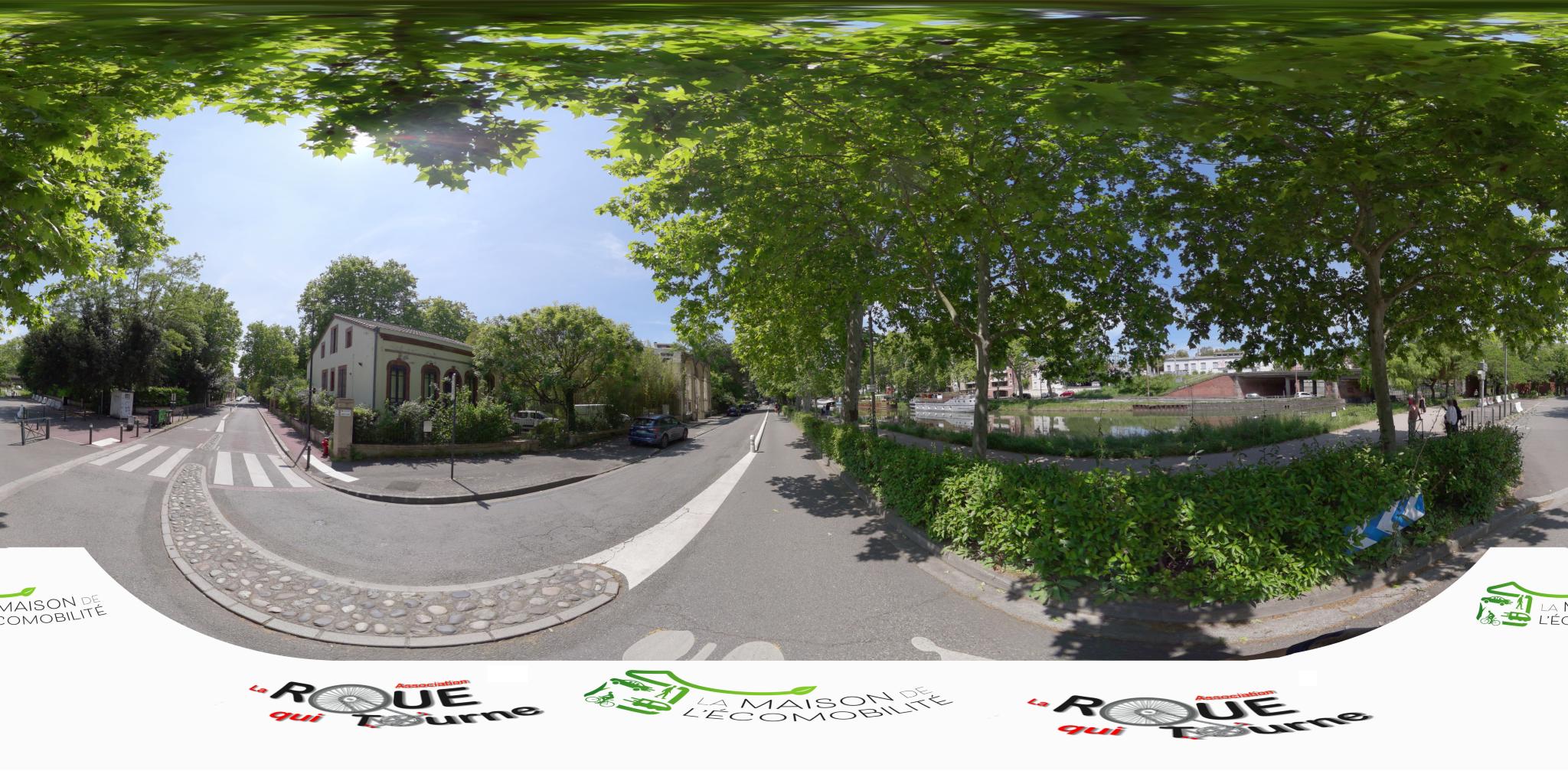 Vue de la rue du spot Station Fitness Montplaisir