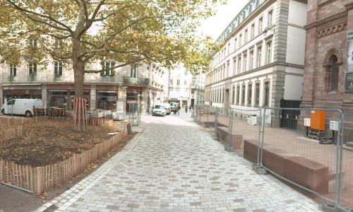 Quai de l'Ill (côté des halles jusqu'au tribunal)