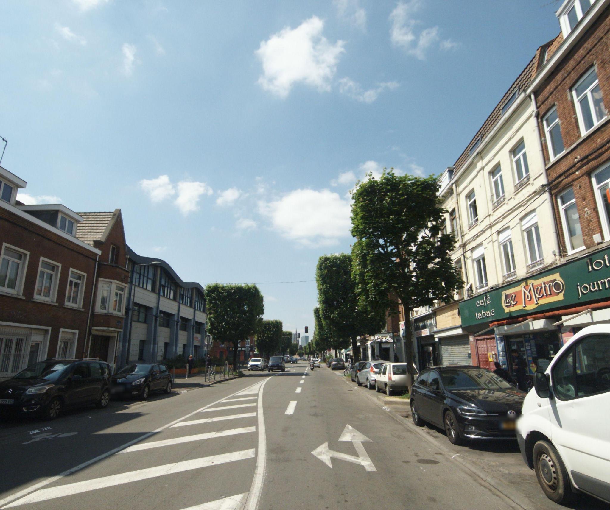 La rue de Ciseaux Magic à Lille