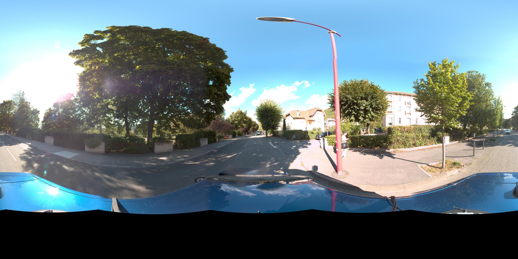 Vue de la rue du spot Parc Louis-Jouvet, Boulevard Gambetta (2)