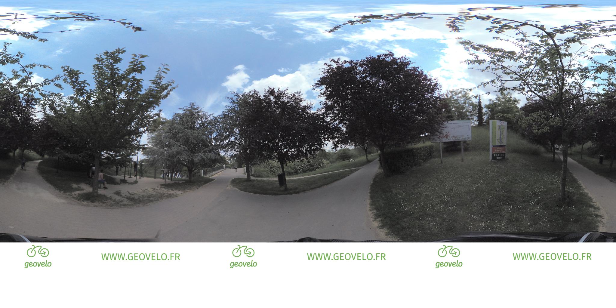 Vue de la rue du spot Street workout Villeneuve-Saint-Georges, Avenue de Choisy, Avenue de Choisy (2)