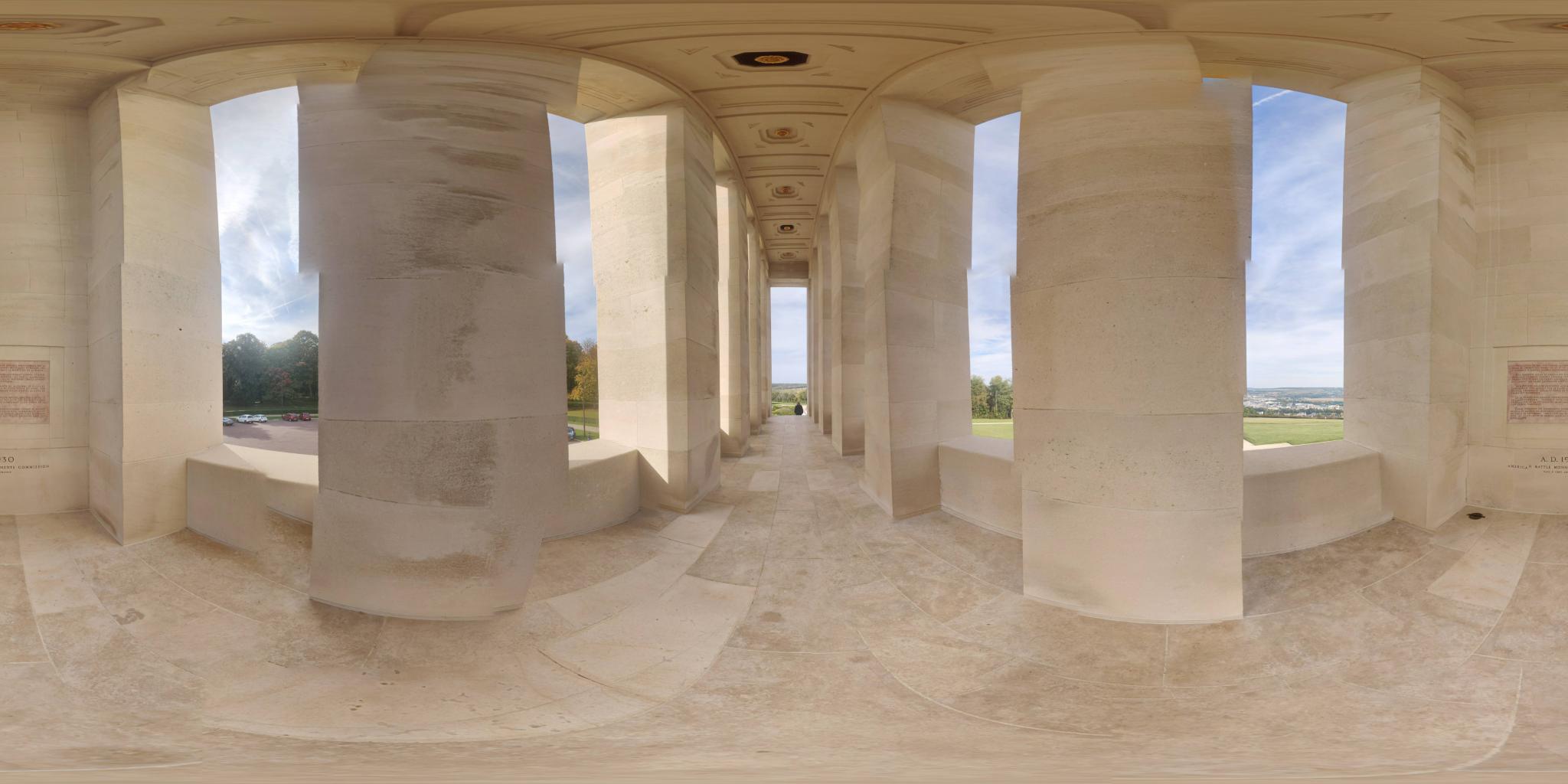 Monument americain, coin nature à Château-Thierry