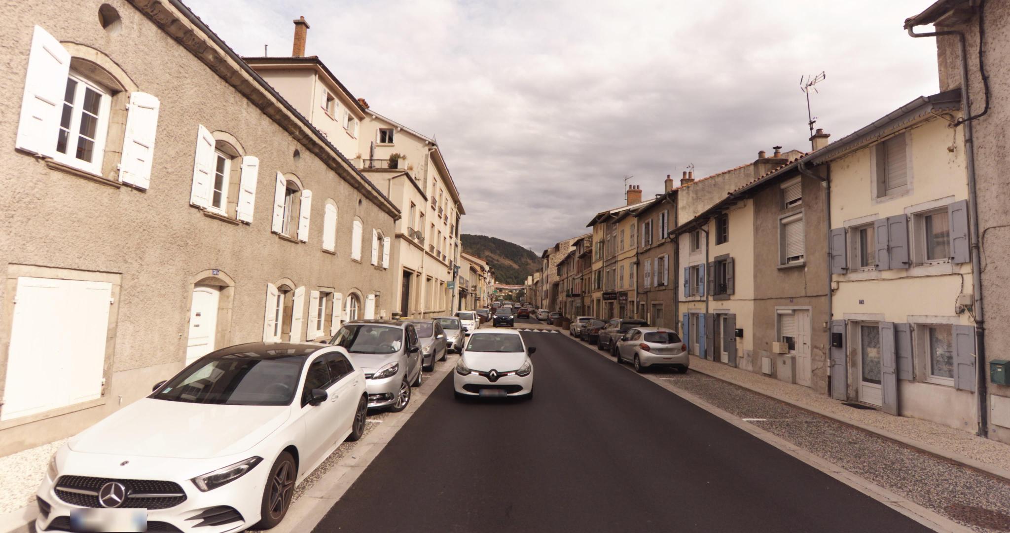 La rue de Image In Hair à Brives-Charensac