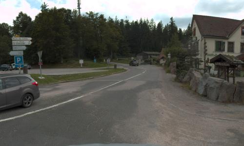 Col du bonhomme, parking