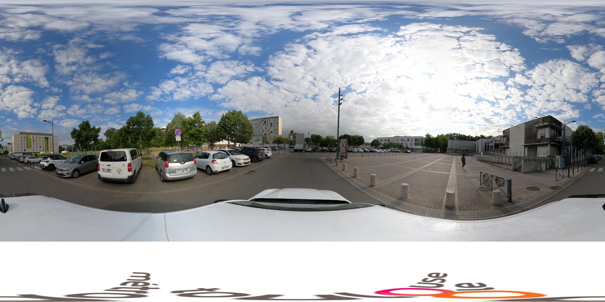 Vue de la rue du spot Station Fitness Alban Minville