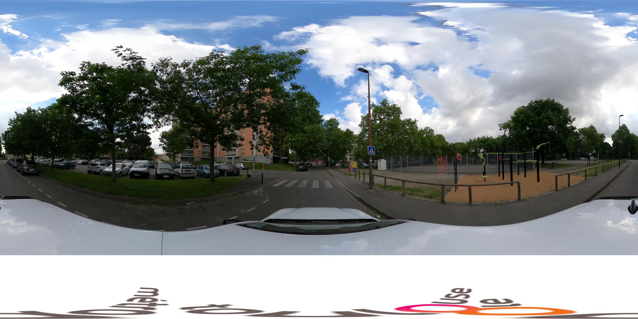 Vue de la rue du spot Station Fitness Mirail U - Les Vergers