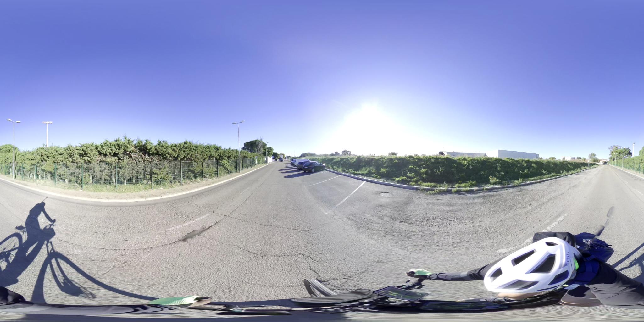 Vue de la rue du spot Complexe sportif Fernand Fournier