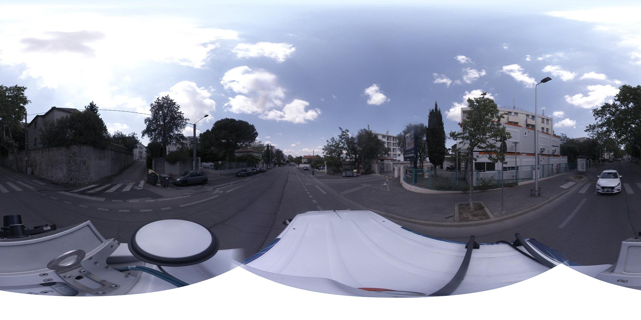 Vue de la rue du spot Parc Magnol
