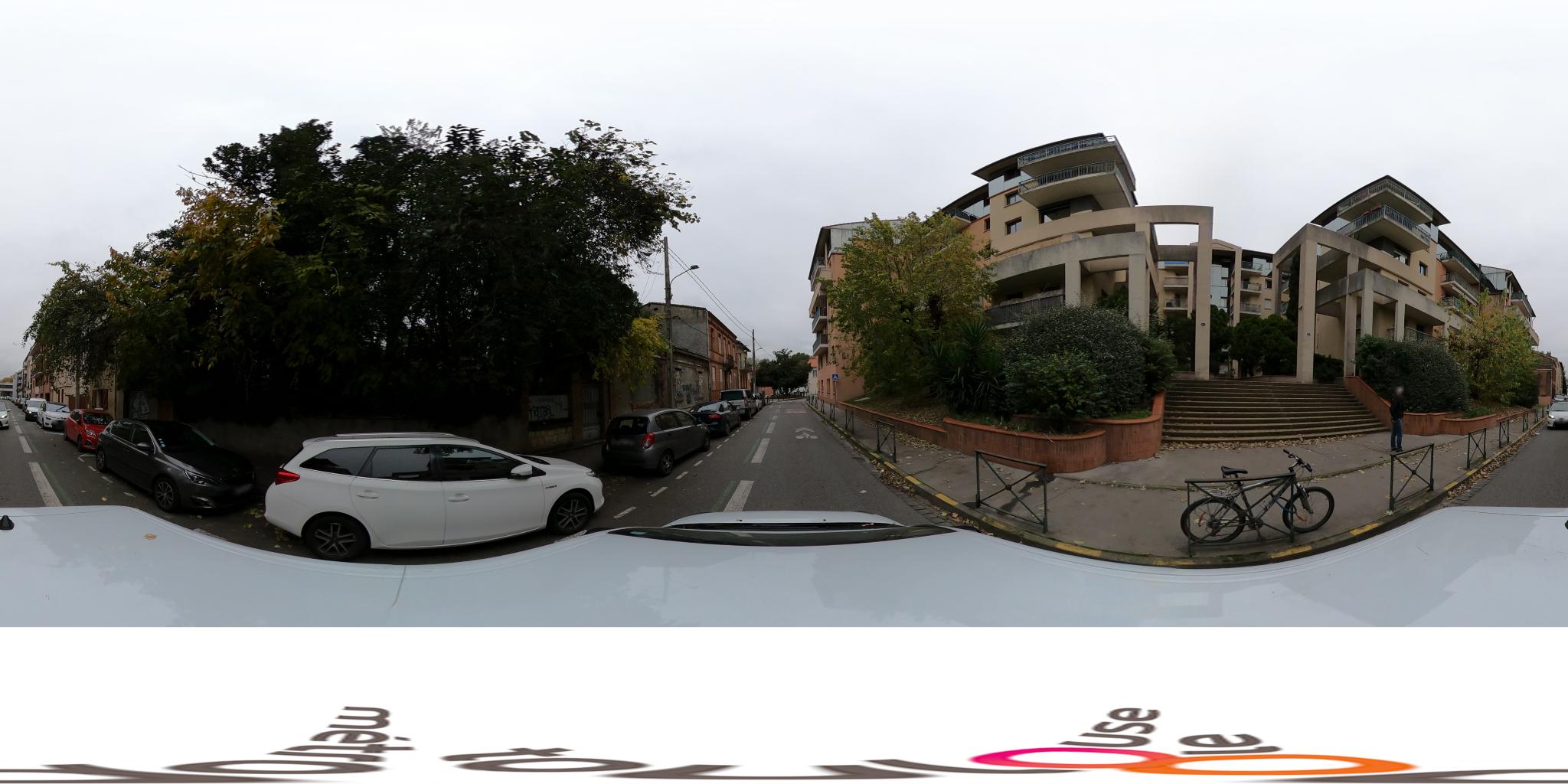 Vue de la rue du spot Station Fitness Coulée verte des Amidonniers