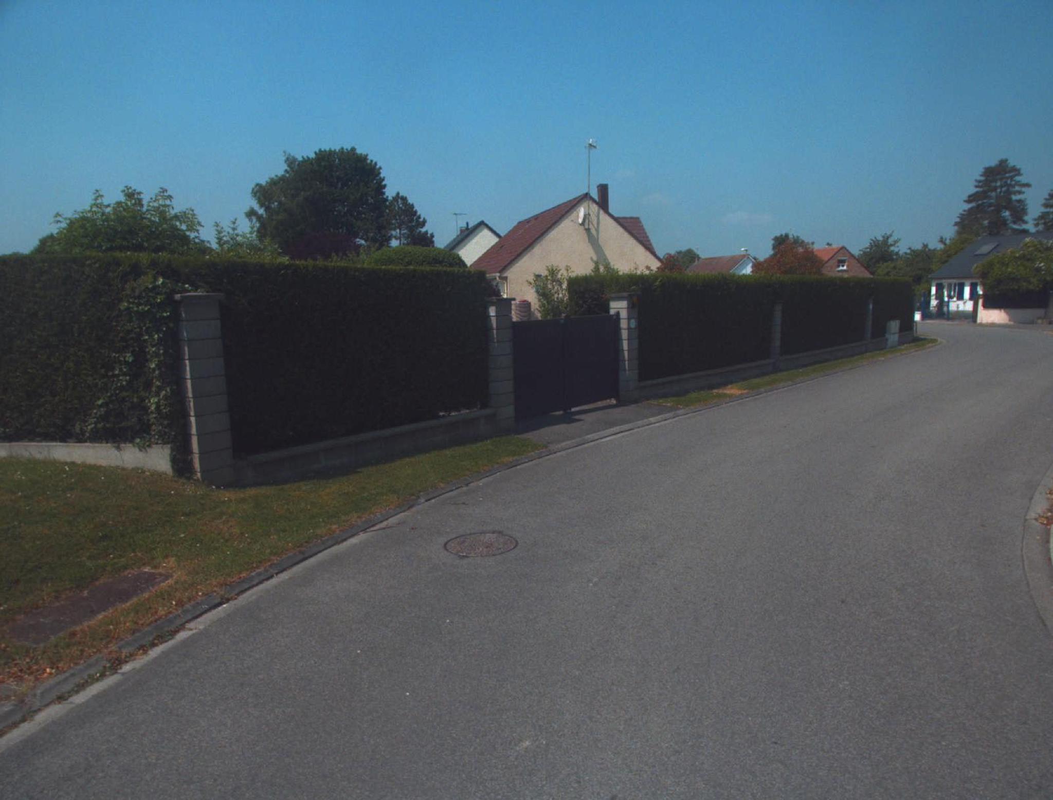 Vue de la rue du spot Street workout Camon, Rue du Pasteur Martin Luther King