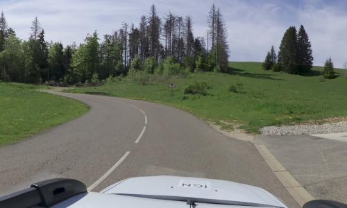 Aire camping-car Lamoura - Route de Lajoux