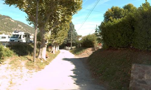 Aire camping-car Aire camping-cars d’Entrevaux