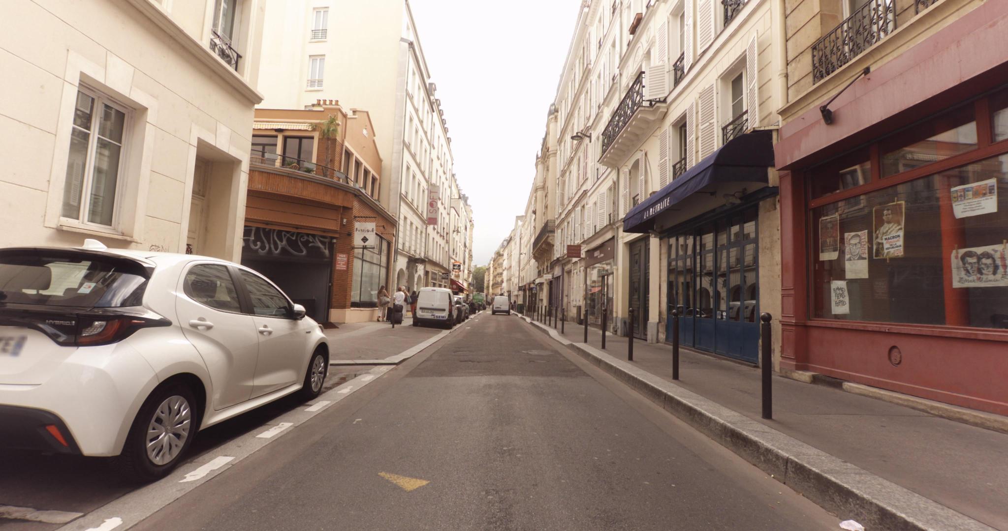 La rue de Berekya Hair Coiffure à Paris