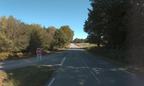 Délaisser de route, parking