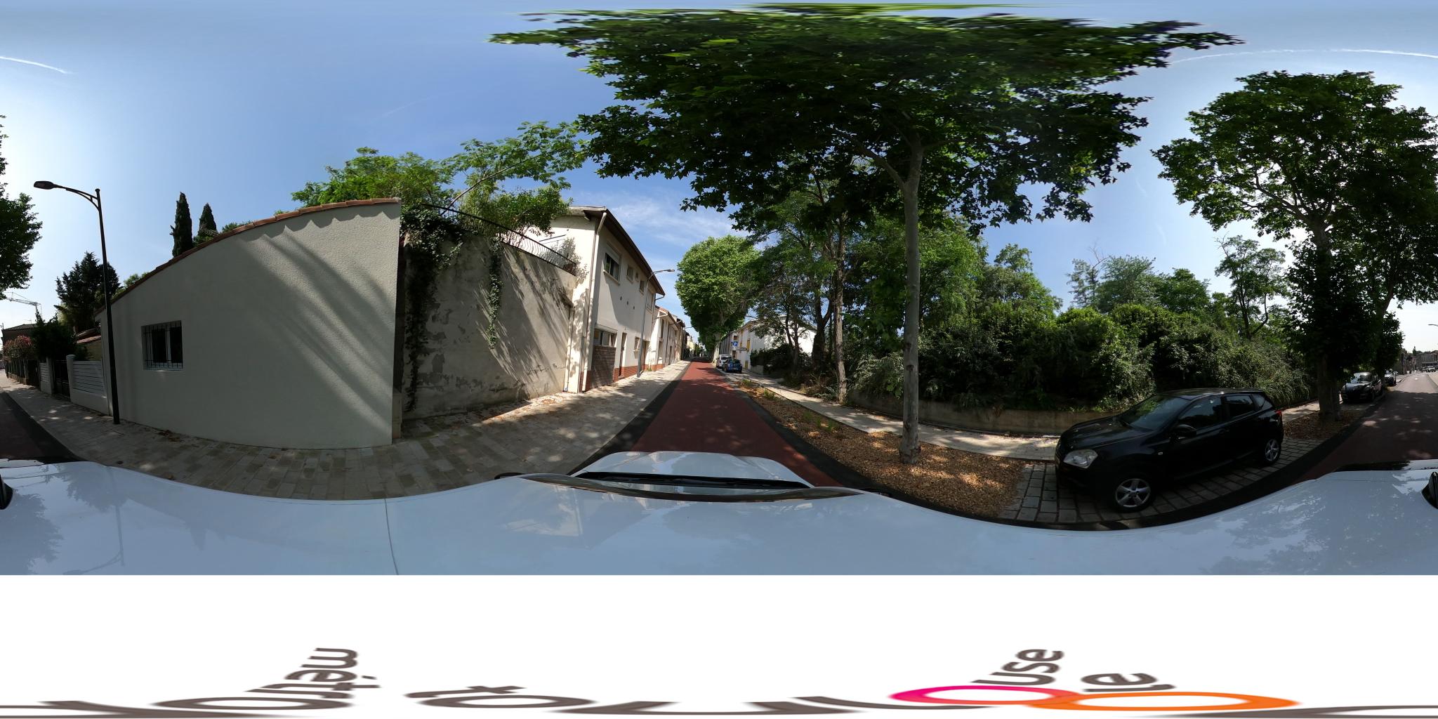 Vue de la rue du spot Station Fitness Jardin des Platanes
