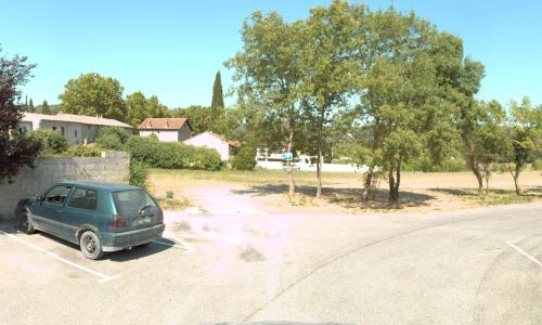 Aire camping-car Parking Entrechaux