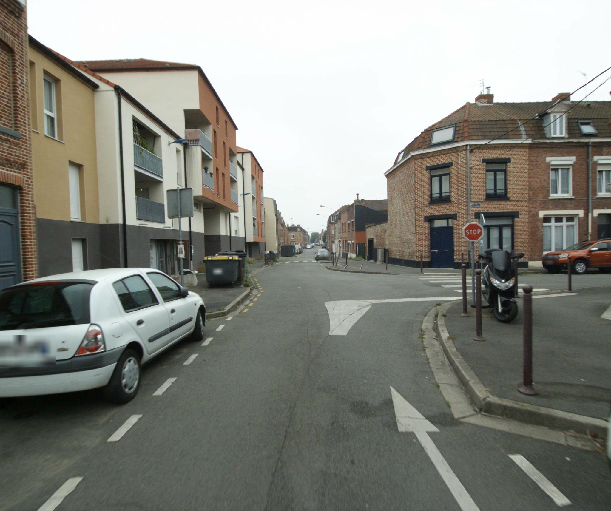 La rue de Changement D&rsquo;Hair à Armentieres