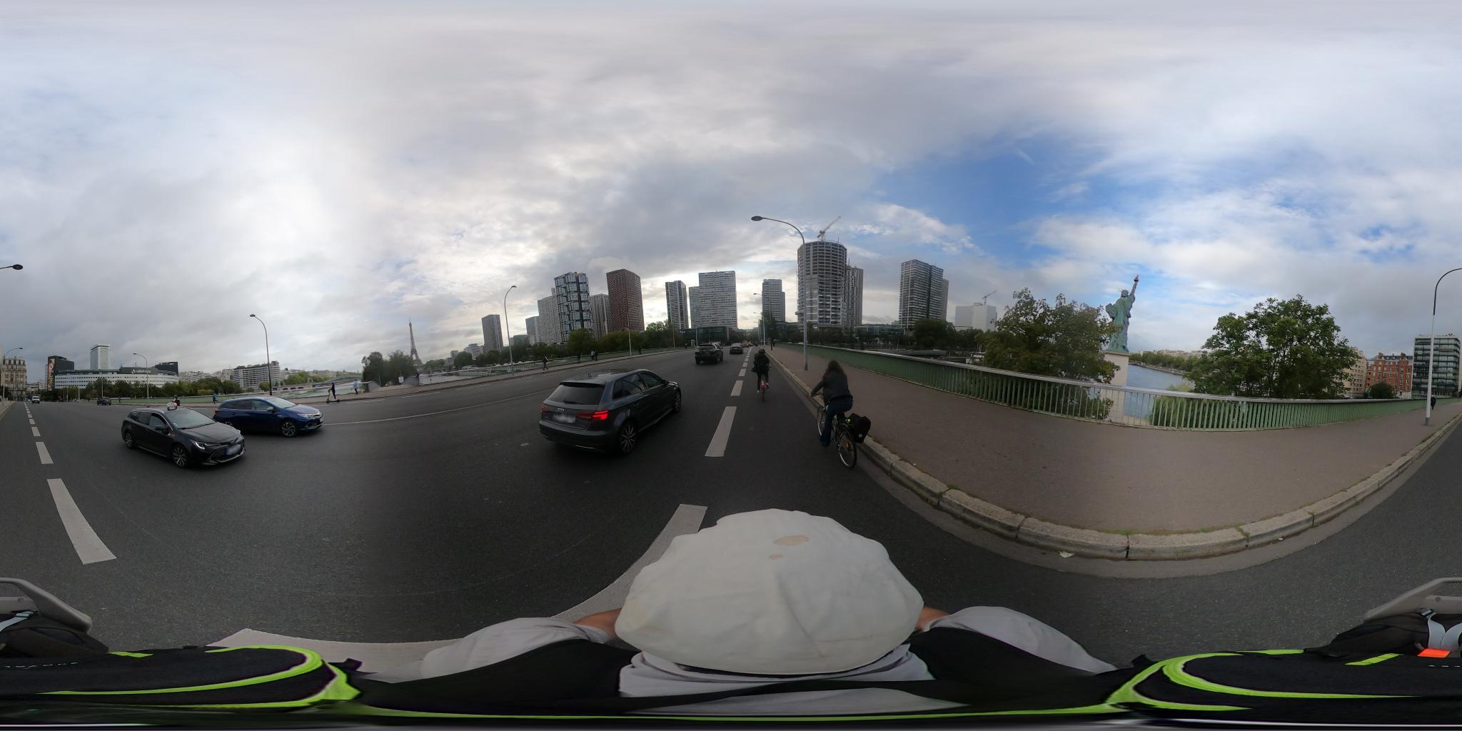 Vue de la rue du spot Sportfield