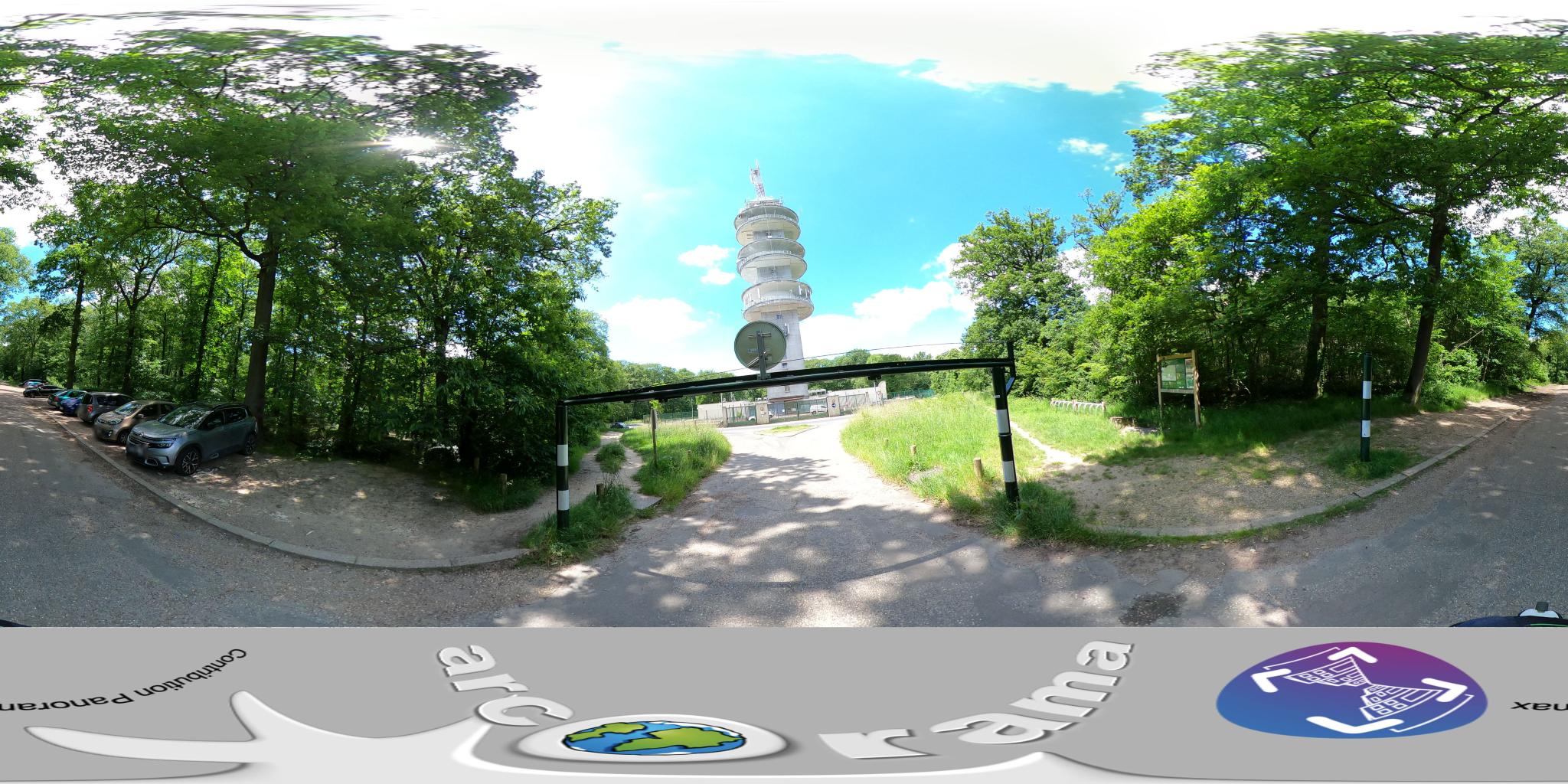 Tour Hertzienne de Meudon, coin nature à Meudon