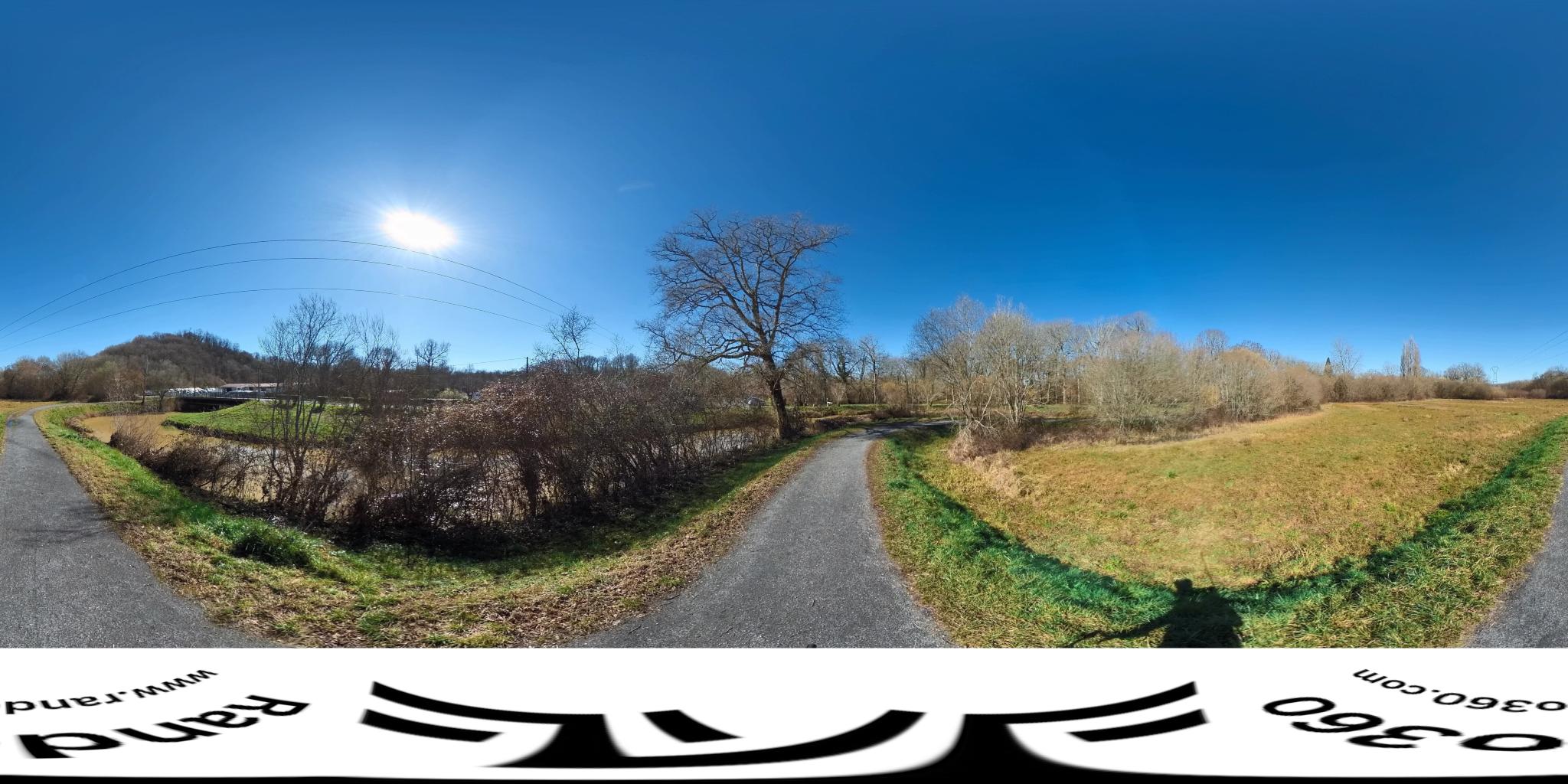 Vue de la rue du spot Parcours Sportif de l'Ardanavy