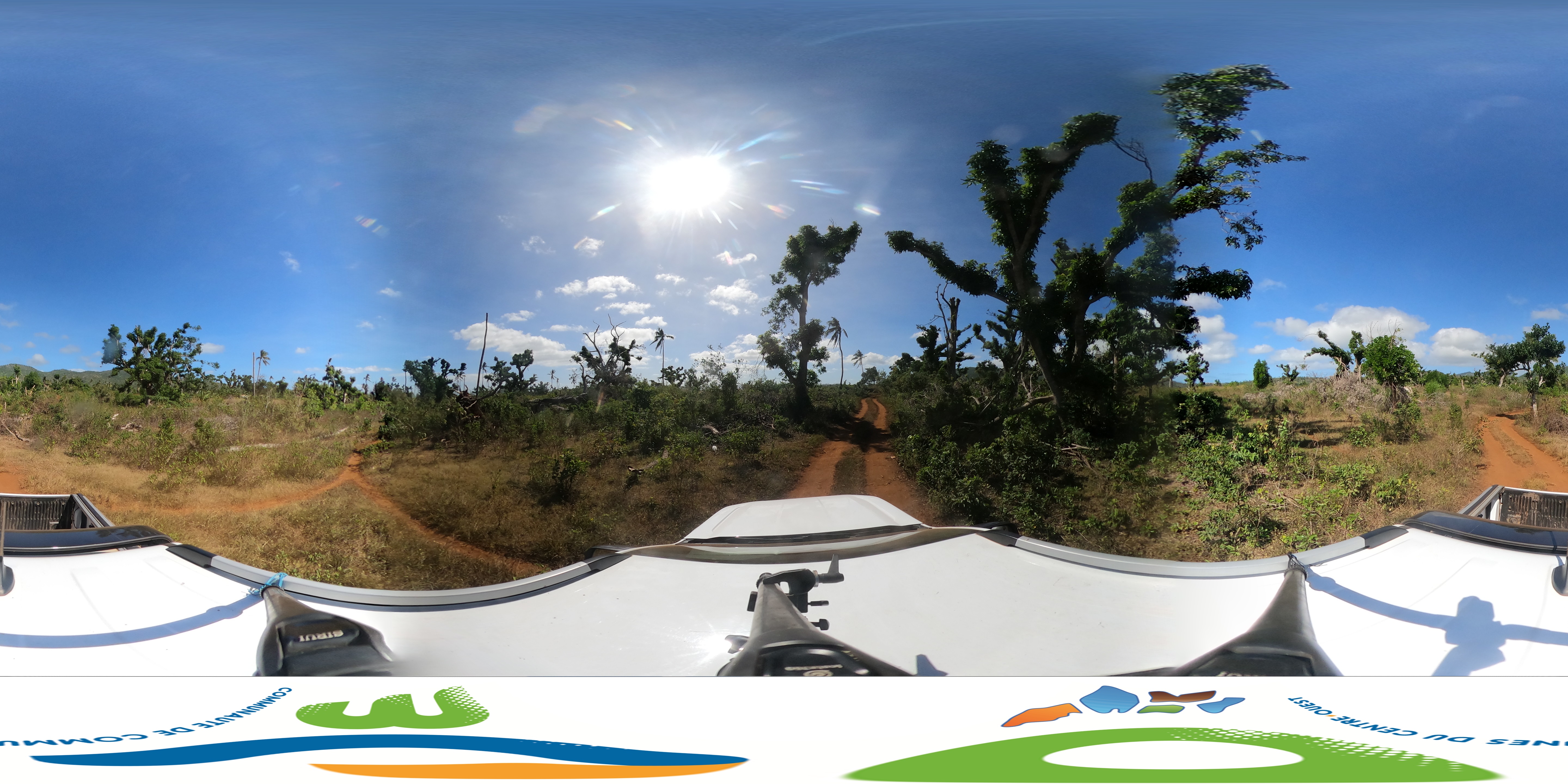 S'installer à Ouangani : vue panoramique, Mayotte
